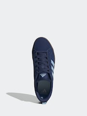 adidas Blue VS Pace Trainers - Image 6 of 9
