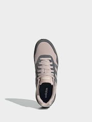 adidas Brown Light RUN 60s 4.0 Trainers - Image 6 of 10