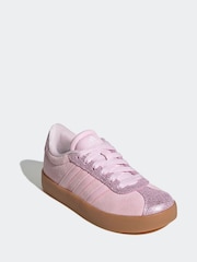 adidas Pink VL Court 3.0 Trainers - Image 3 of 9