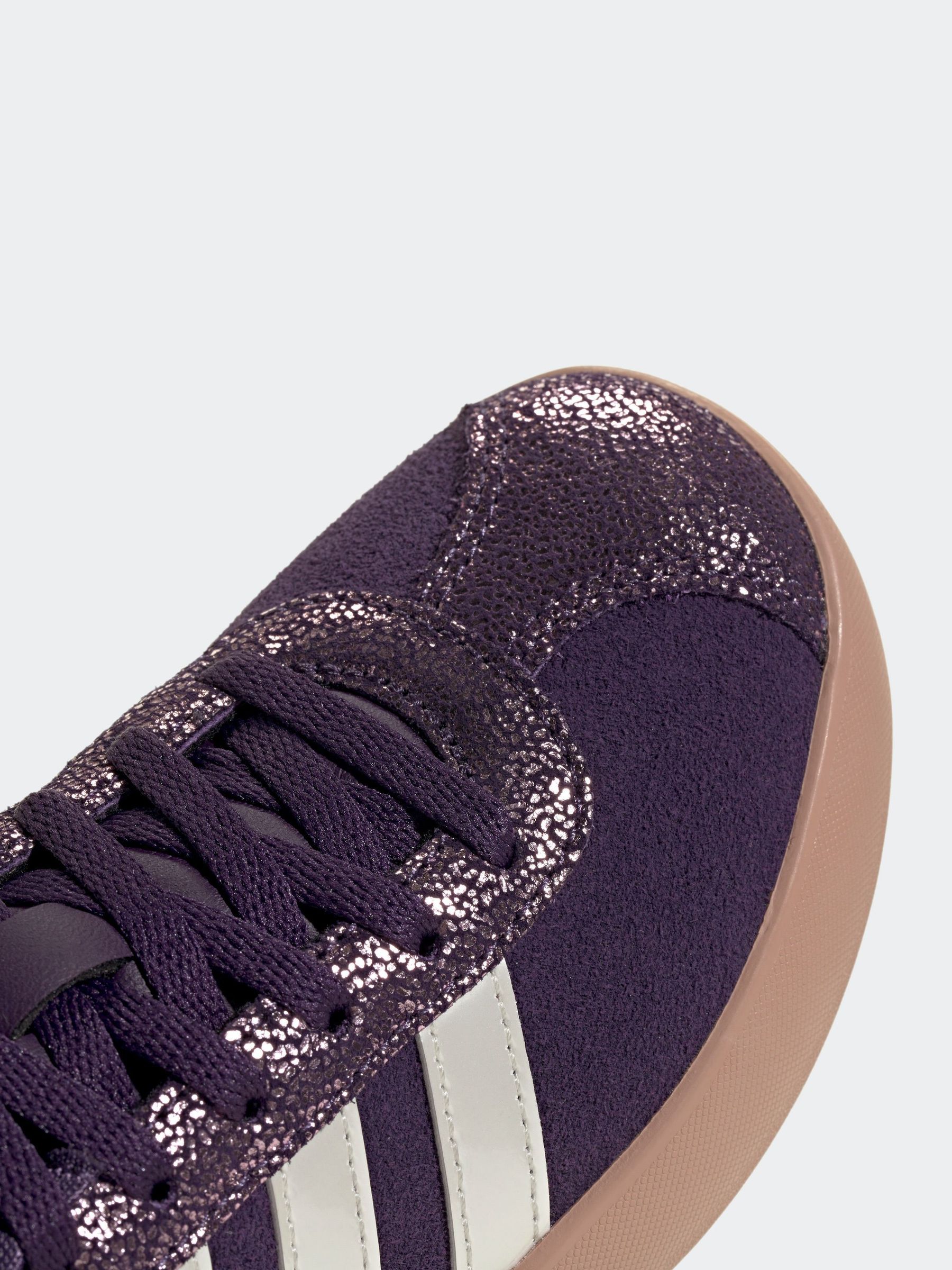 Buy adidas Purple VL Court 3.0 Lace Kids Trainers from Next USA