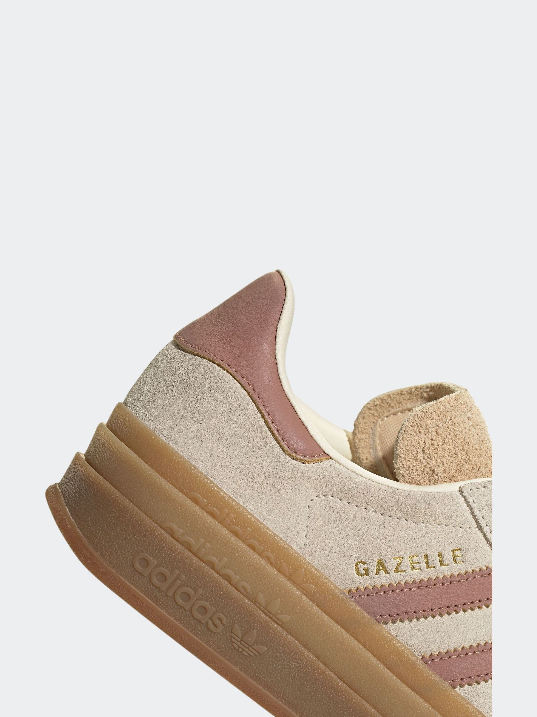 Buy adidas Originals Brown Gazelle Bold W Trainers from Next USA