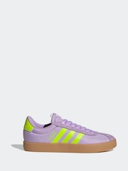 adidas Purple VL Court 3.0 Trainers - Image 1 of 10