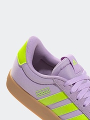 adidas Purple VL Court 3.0 Trainers - Image 10 of 10