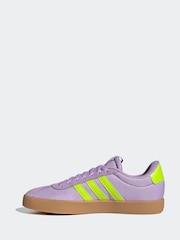 adidas Purple VL Court 3.0 Trainers - Image 2 of 10