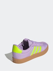 adidas Purple VL Court 3.0 Trainers - Image 4 of 10