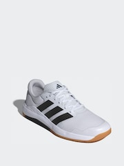 adidas White Dropset Base Trainers - Image 11 of 16