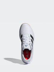 adidas White Dropset Base Trainers - Image 14 of 16