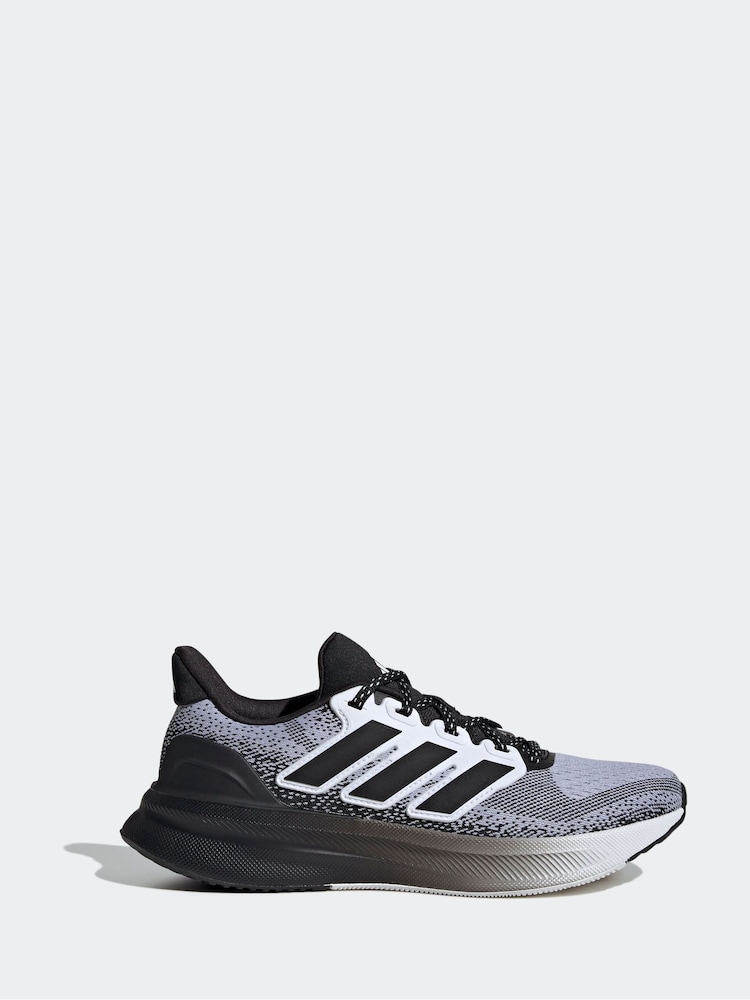 adidas White Ultra Run 5 Trainers - Image 1 of 9