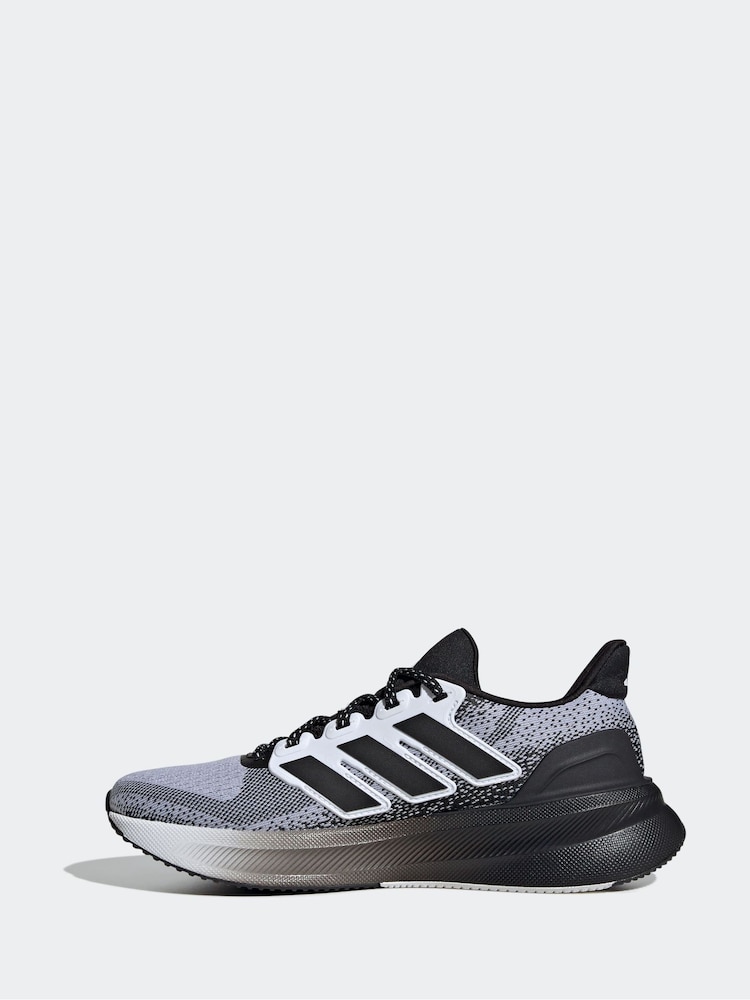 adidas White Ultra Run 5 Trainers - Image 2 of 9