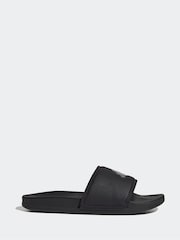 adidas Black Adilette Comfort Sandals - Image 1 of 9