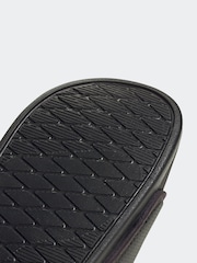 adidas Black Adilette Comfort Sandals - Image 9 of 9