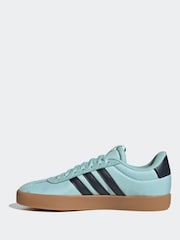 adidas Green/Brown VL Court 3.0 Trainers - Image 2 of 9