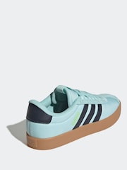 adidas Green/Brown VL Court 3.0 Trainers - Image 4 of 9