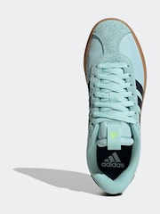 adidas Green/Brown VL Court 3.0 Trainers - Image 6 of 9