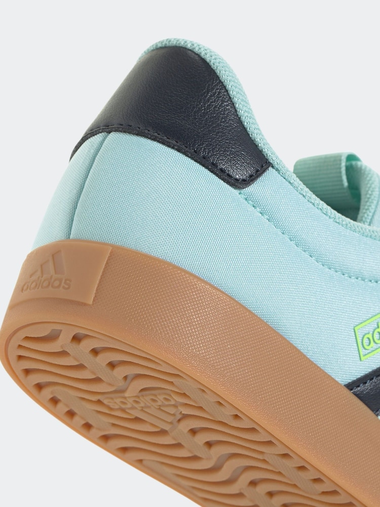 adidas Green/Brown VL Court 3.0 Trainers - Image 9 of 9