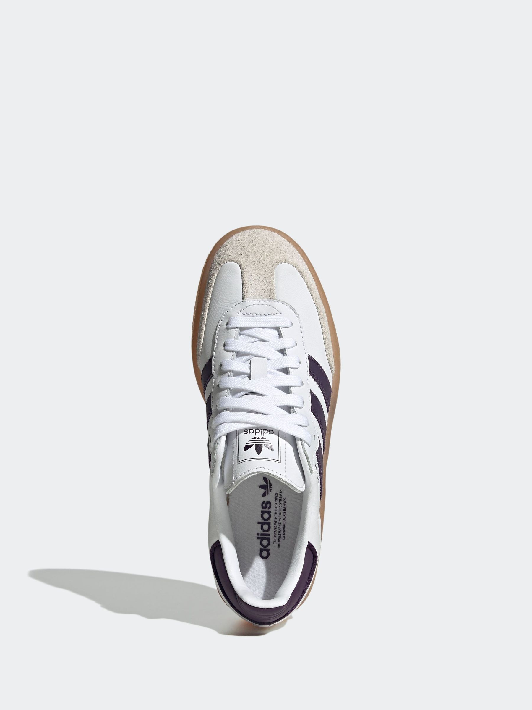 Buy adidas Originals White/Beige Sambae W Trainers from Next USA