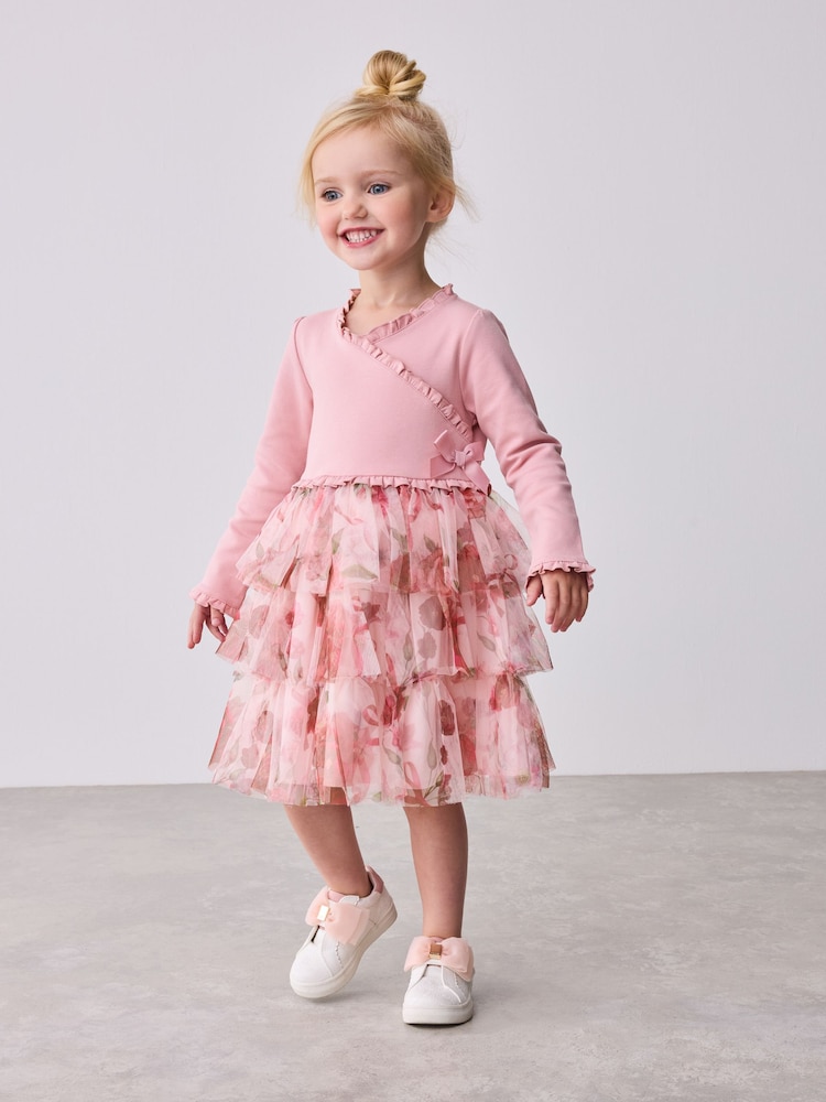 Baker by Ted Baker Dusky Pink Dress - Image 1 of 6