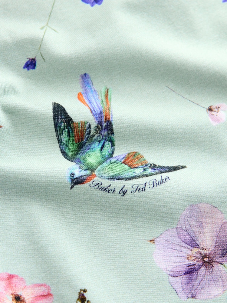 Baker by Ted Baker Frill Detail Jersey Dress - Image 6 of 6 Baker by Ted Baker Frill Detail Jersey Dress - Image 6 of 6