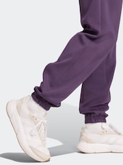 adidas Purple Future Icons Classic Fit Cuffed Joggers - Image 4 of 6