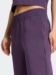 adidas Purple Future Icons Classic Fit Cuffed Joggers - Image 5 of 6
