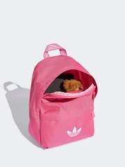 Rosa - adidas Originals Small Adicolor Backpack - Imagen 4 de 6