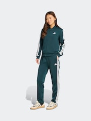 adidas Green Essentials 3-Stripes Tracksuit - Image 1 of 8