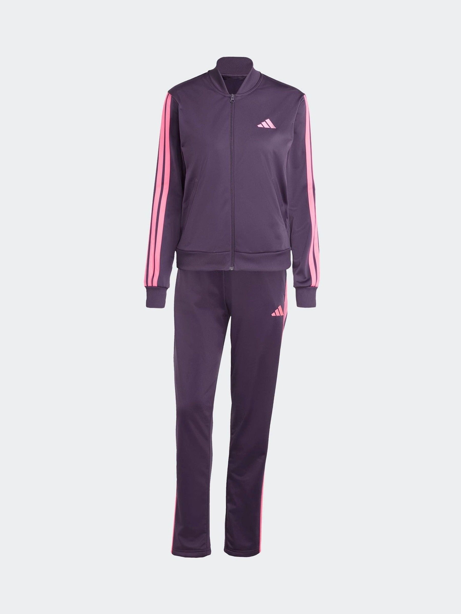 Trackit スタンダードセット Buy adidas Purple Light Essentials 3-Stripes Tracksuit from Next USA