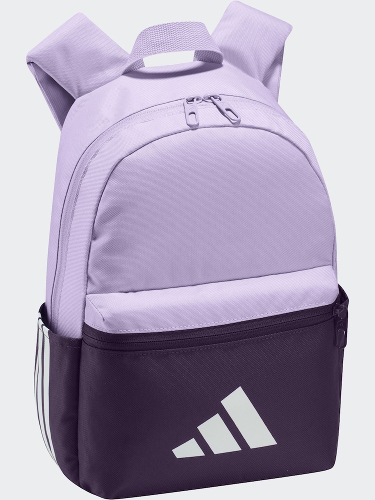 adidas Purple Kids Logo Backpack - Image 1 of 1