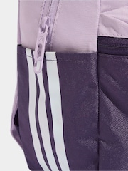 adidas Purple Kids Logo Backpack - Image 5 of 6