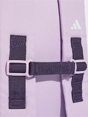 adidas Purple Kids Logo Backpack - Image 6 of 6