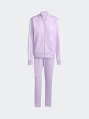 adidas Purple Essentials 3-Stripes Tracksuit - Image 6 of 8