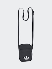 adidas Originals Black Adicolor Classic Festival Bag - Image 1 of 1