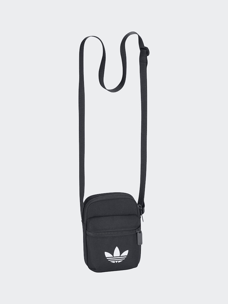 adidas Originals Black Adicolor Classic Festival Bag - Image 1 of 1