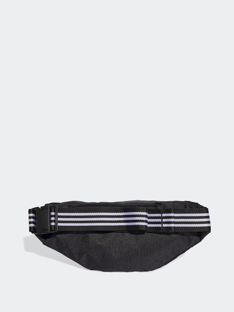 adidas Originals Black Adicolor Waist Bag - Image 2 of 7 adidas Originals Black Adicolor Waist Bag - Image 2 of 7