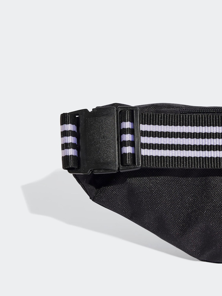 adidas Originals Black Adicolor Waist Bag - Image 7 of 7 adidas Originals Black Adicolor Waist Bag - Image 7 of 7