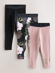 Roza/mornarsko modra - Baker by Ted Baker pajkice 3 pak - Slika 1 iz 10
