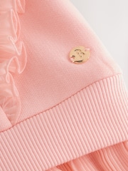 Baker by Ted Baker Pink Frill Skirted Mockable Dress - Image 5 of 10
