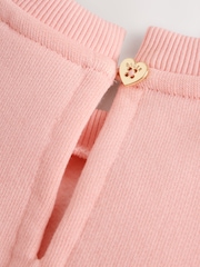Baker by Ted Baker Pink Frill Skirted Mockable Dress - Image 8 of 10