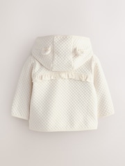 Baker by Ted Baker Lurex Quilted Hooded Jacket - Image 2 of 7