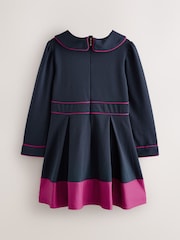 Baker by Ted Baker Bow Collar Pleated Ponte Dress - Image 8 of 12