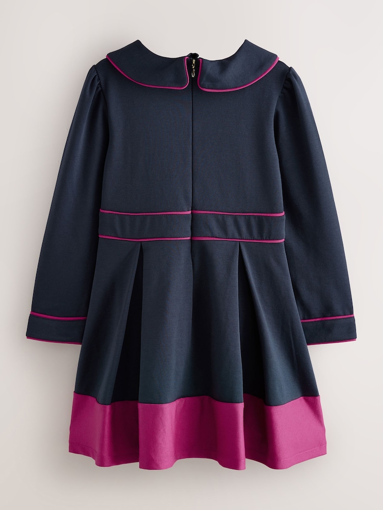 pleated ponte dress Buy Baker by Ted Baker Bow Collar Pleated Ponte Dress from Next USA