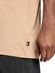 adidas Brown Camo Shape Graphic T-Shirt - Image 5 of 6
