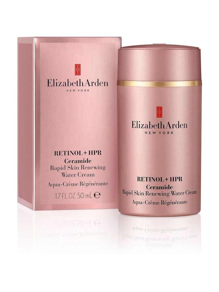 Elizabeth Arden Retinol + HPR Ceramide Rapid Skin Renewing Water Cream 50ml - Image 2 of 6
