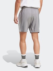 adidas Grey Essentials 3-Stripes Chelsea Shorts - Image 2 of 6