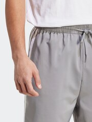 adidas Grey Essentials 3-Stripes Chelsea Shorts - Image 5 of 6