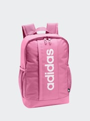 adidas Pink Kids Linear Backpack - Image 1 of 1