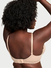 Victoria's Secret Blush Pink Heather Full Cup Push Up Cotton Logo Bra - Image 2 of 3
