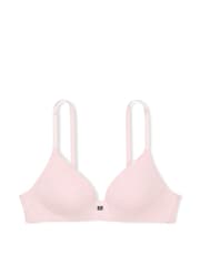 Victoria's Secret Pink Petal Heather Non Wired Lightly Lined Cotton Logo Bra - Image 3 of 3