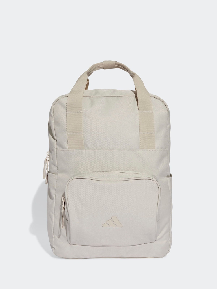 adidas Grey Light Linear Essentials Shoulder Bag - Image 1 of 7 adidas Grey Light Linear Essentials Shoulder Bag - Image 1 of 7