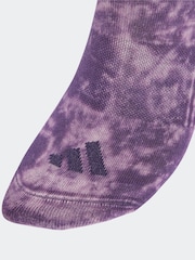 adidas Purple Stonewash Crew Socks 3 Pack - Image 5 of 5
